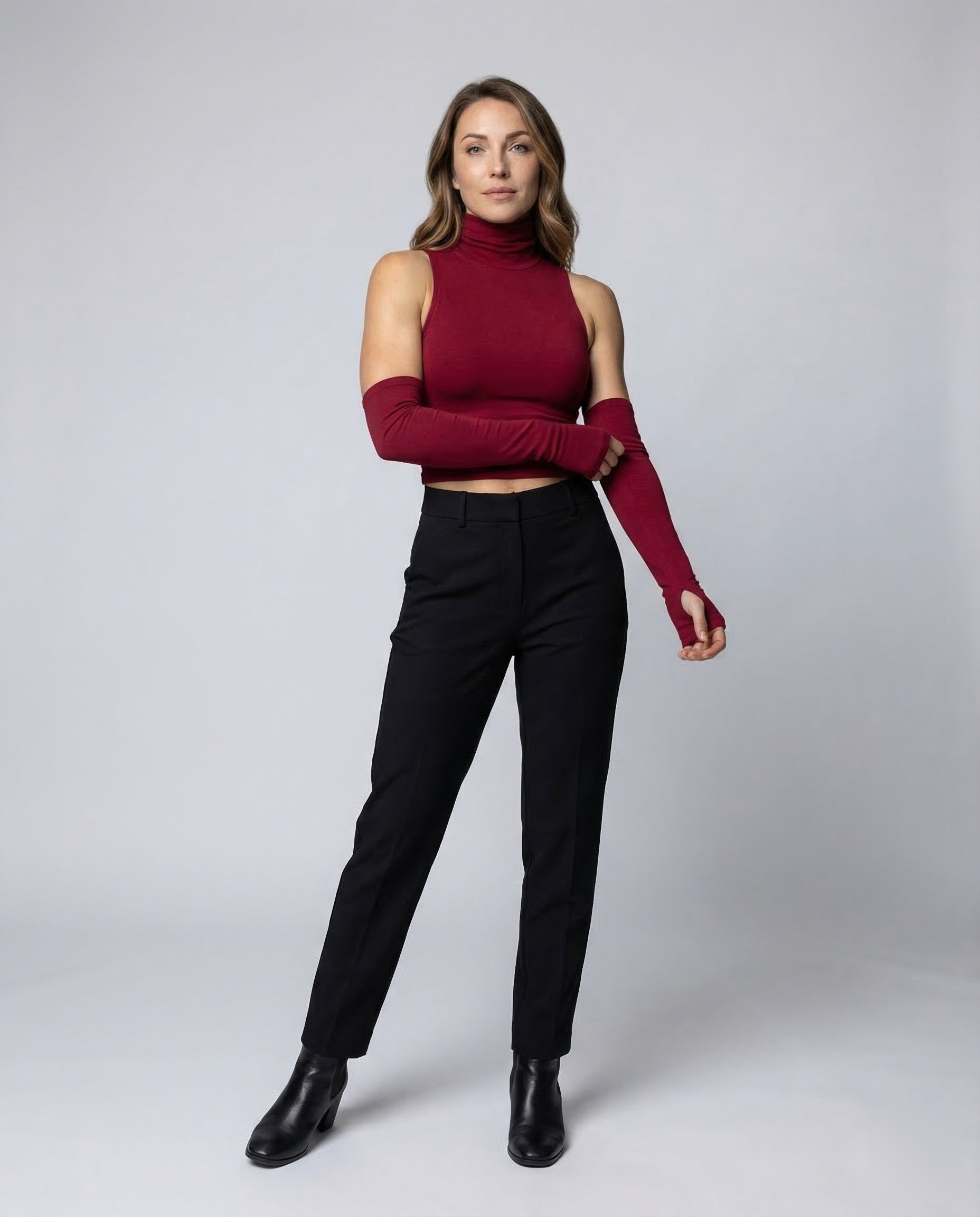 Donna Crop Collo Alto Slim - Brentozzi