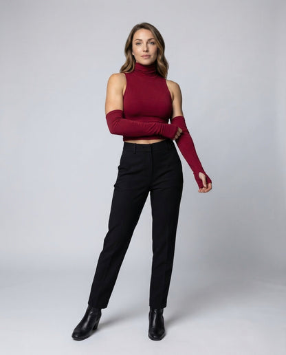 Donna Crop Collo Alto Slim - Brentozzi