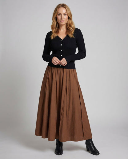 Gonna Lunga Donna Svasata Volume - Brentozzi