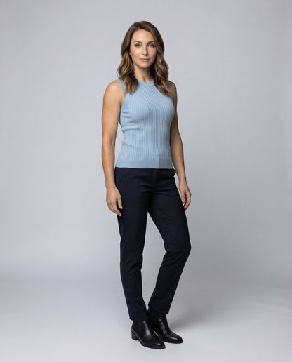 Maglia Donna Senza Maniche in Maglia - Brentozzi