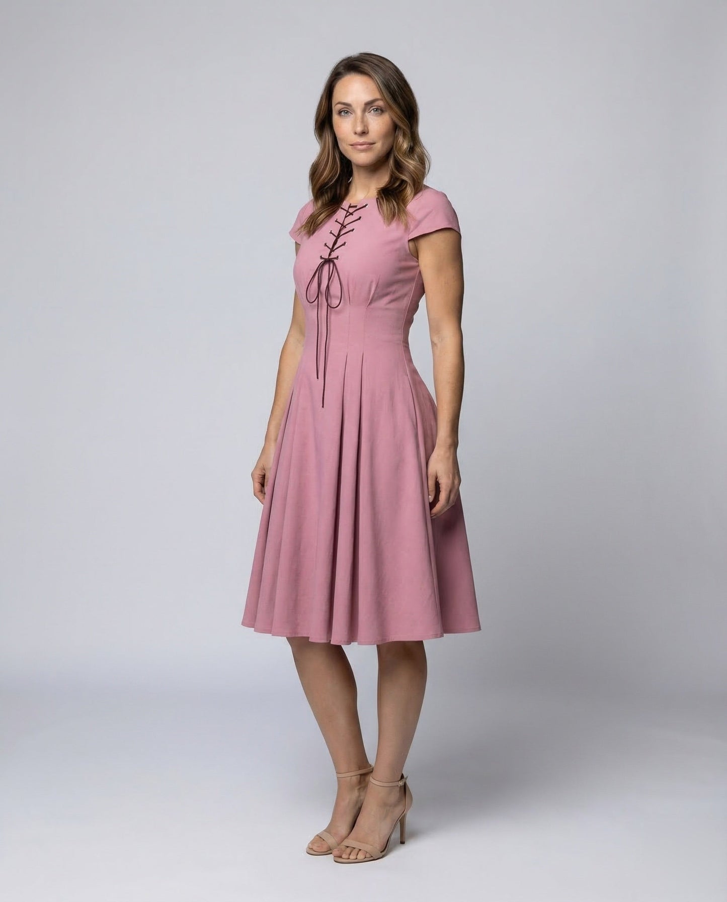 Abito Donna Retrò con Lacci</code> - Brentozzi