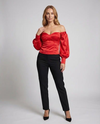 Donna Bustier Manica a Sbuffo - Brentozzi