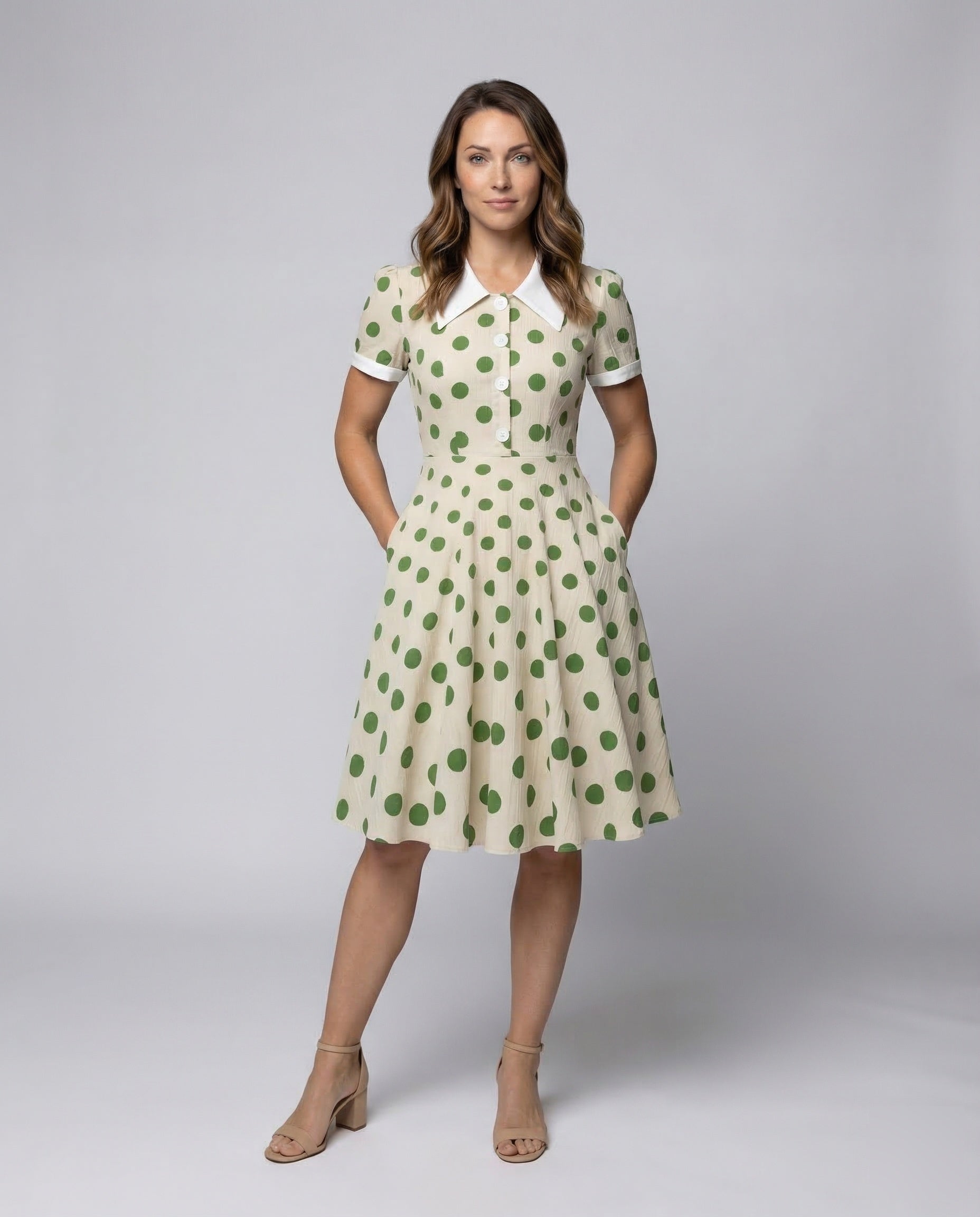 Abito Vintage Donna Stile Svasato - Brentozzi