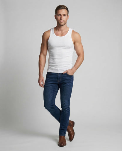 Canotta Uomo Spalla Slim Fit - Brentozzi