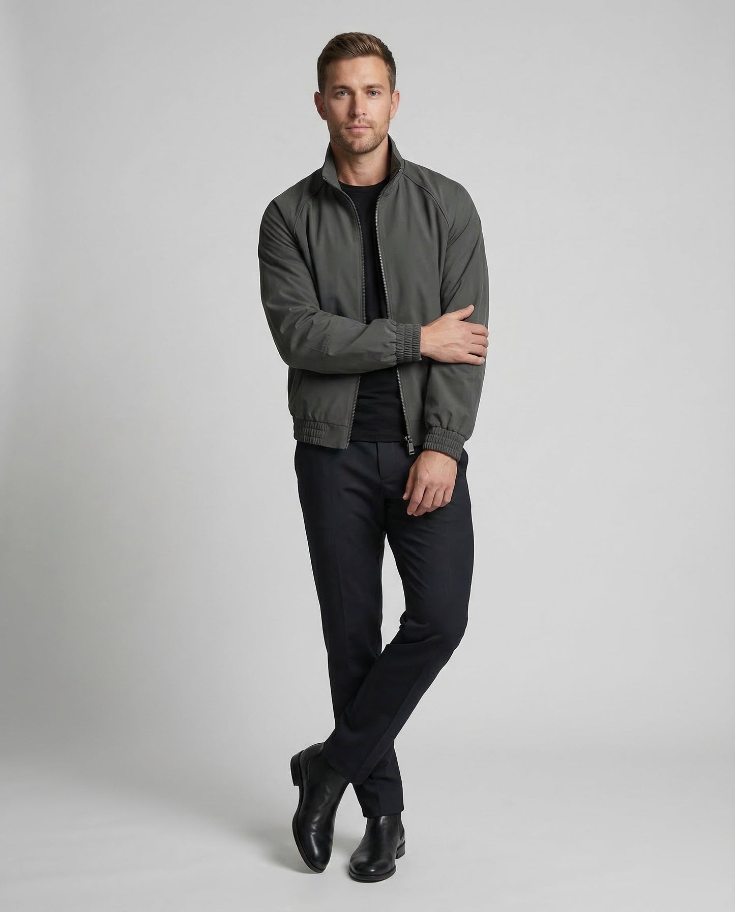 Giacca Training Uomo Antivento Slim Fit - Brentozzi