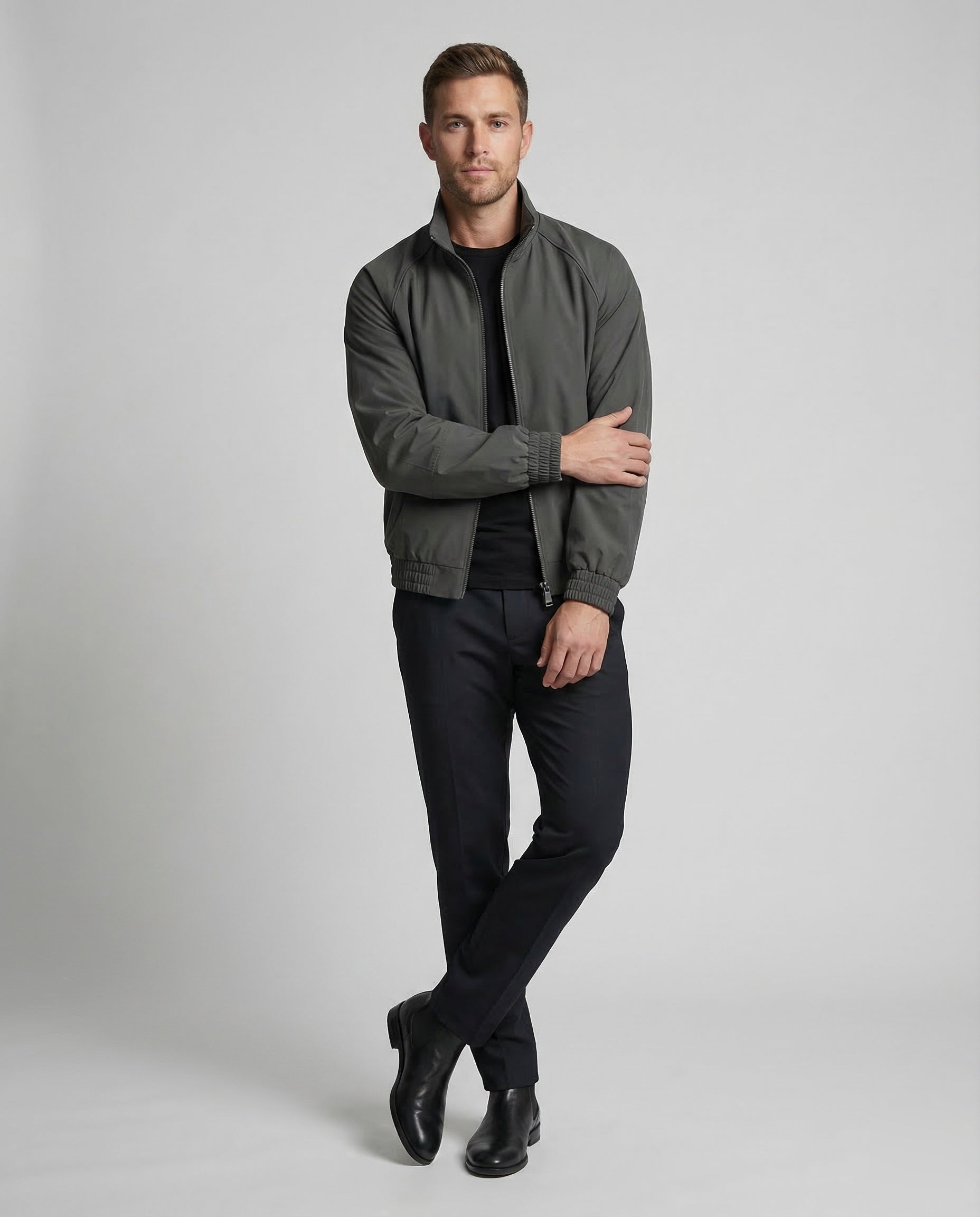 Giacca Training Uomo Antivento Slim Fit - Brentozzi
