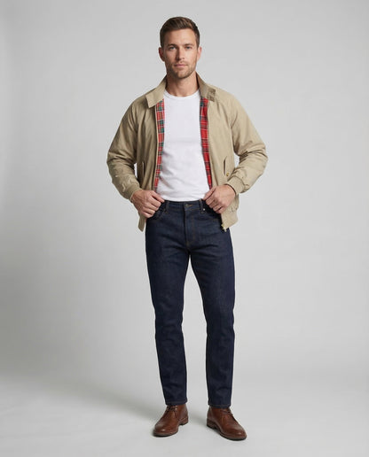 Giacca Blouson Uomo Fantasia Quadri Regular Fit - Brentozzi