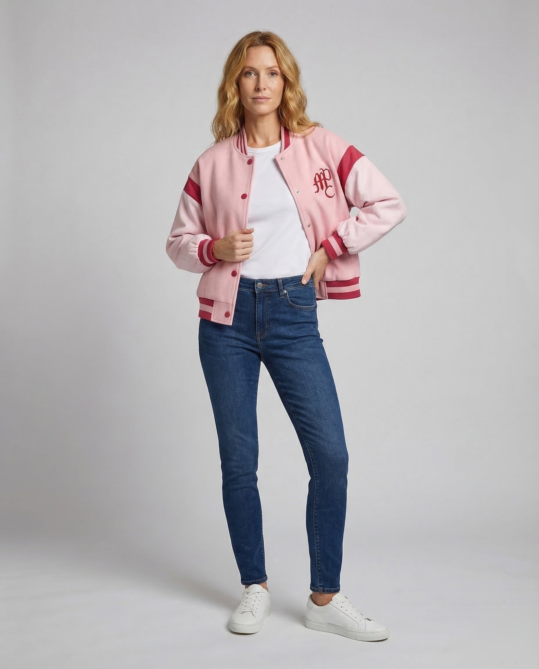 Giacca College Donna Logo Varsity Casual - Brentozzi