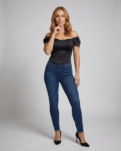 Donna Corsetto Scollo Bardot Slim - Brentozzi