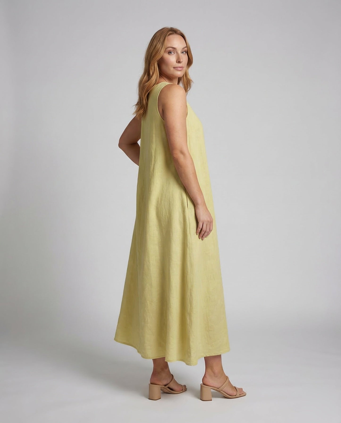 Abito Lino Donna Linea A - Brentozzi