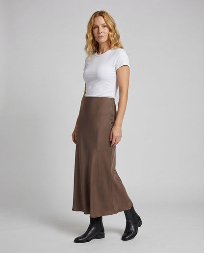 Gonna Maxi Donna Taglio Asimmetrico - Brentozzi
