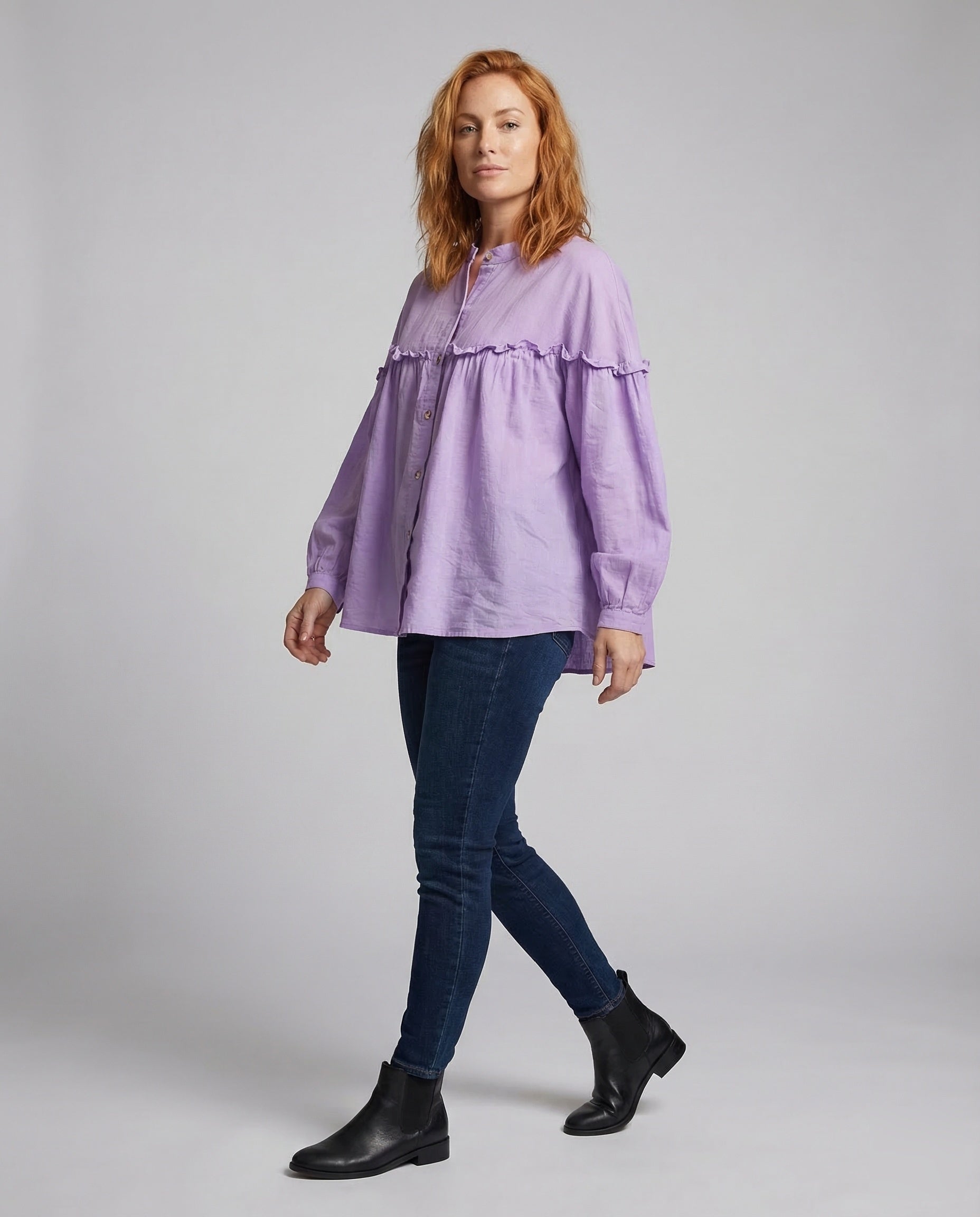 Camicia Donna Babydoll Ampia - Brentozzi