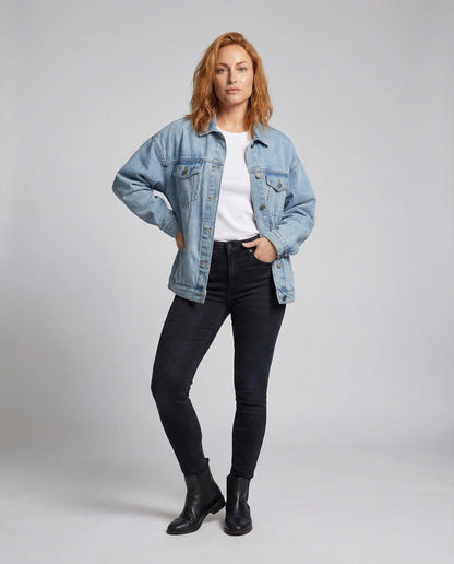 Giacca Jeans Donna Oversize - Brentozzi