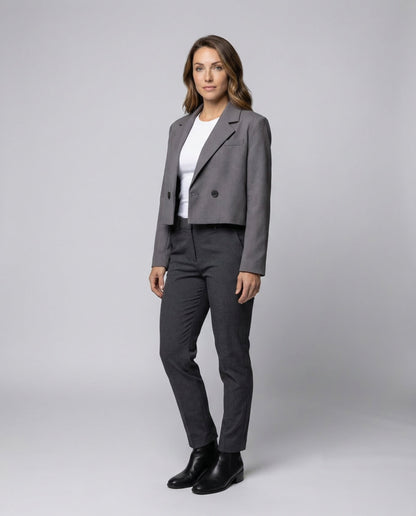 Blazer Corto Donna Doppiopetto Classico - Brentozzi