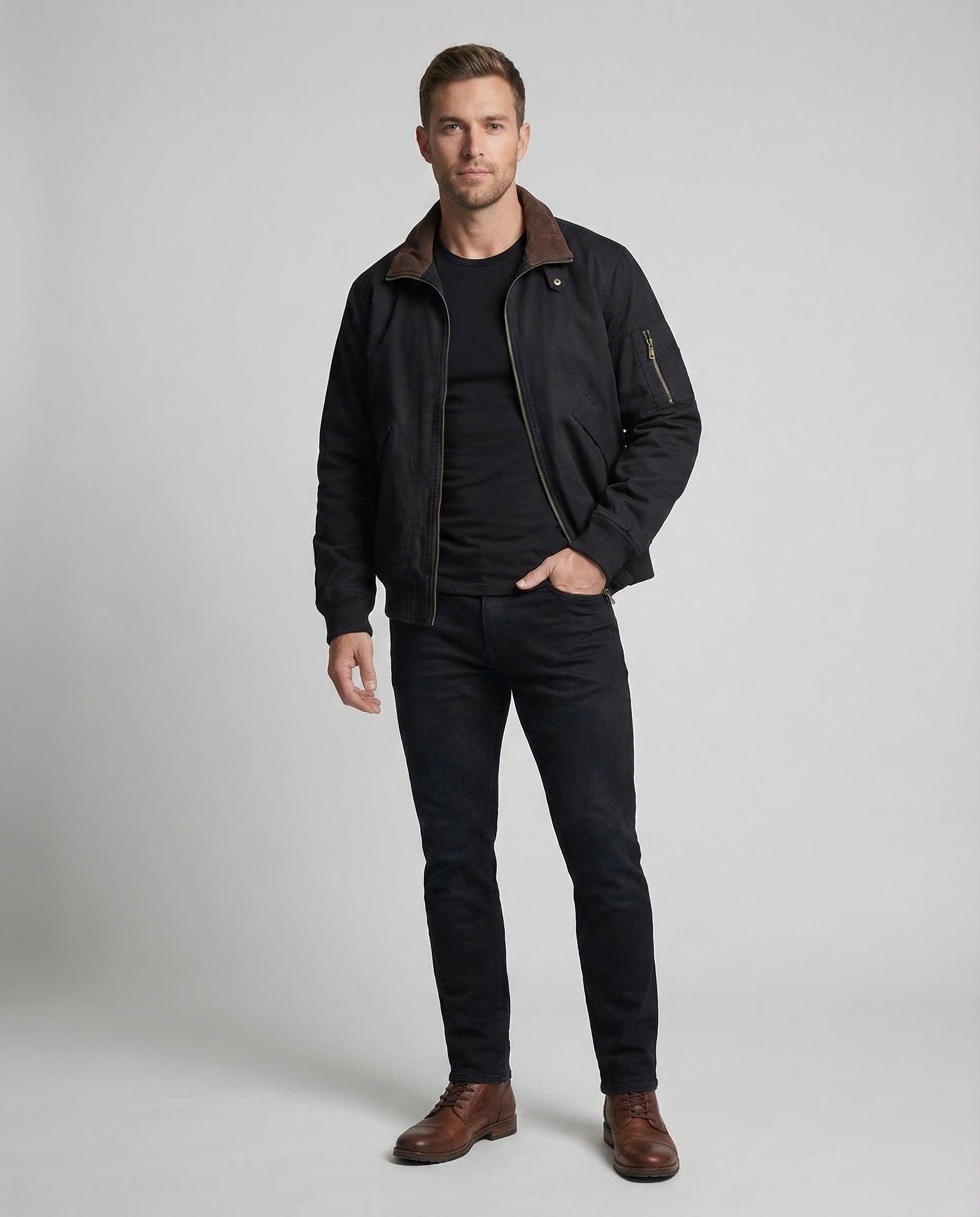 Giacca Bomber Uomo Workwear Resistente - Brentozzi