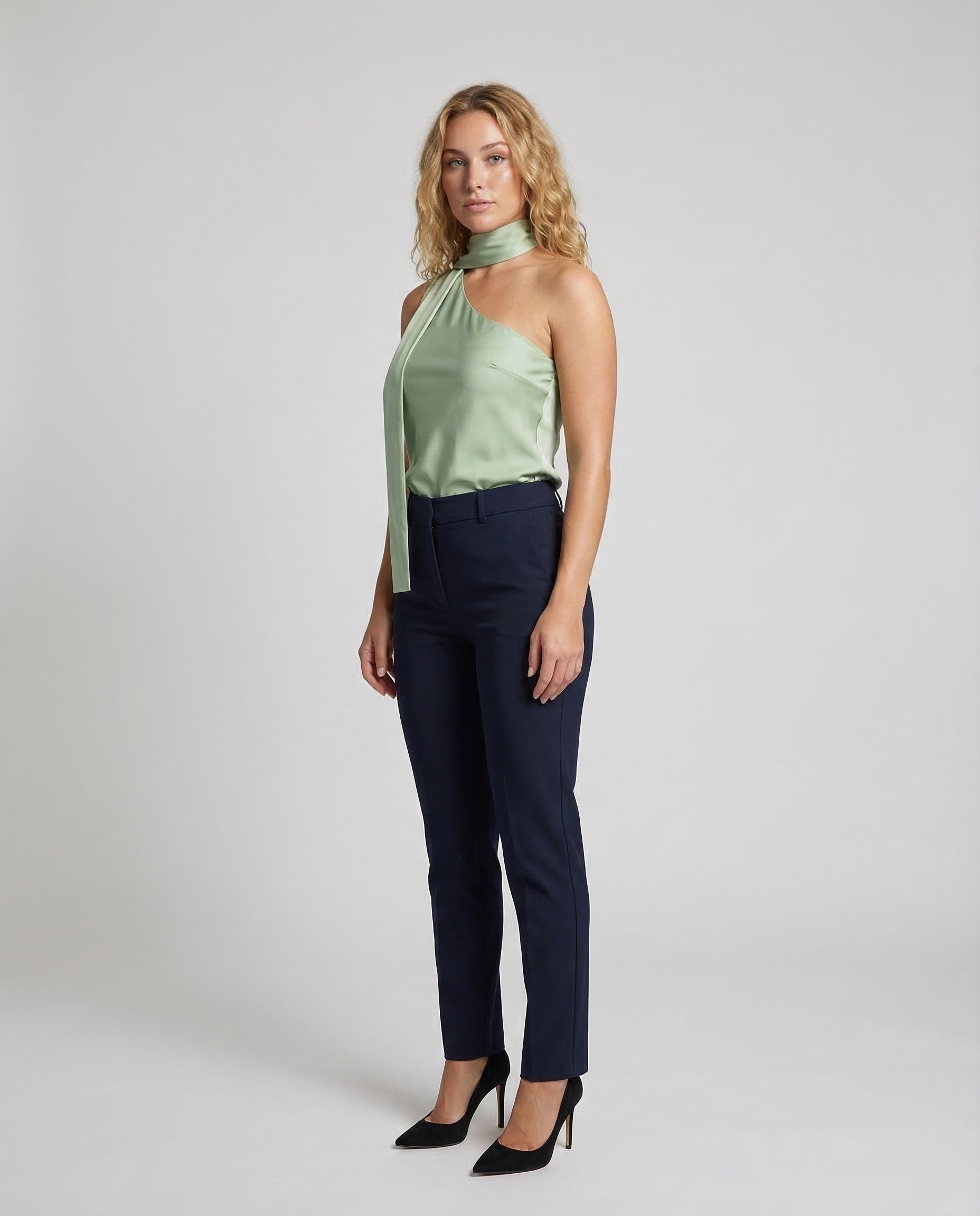 Donna in Satin Monospalla - Brentozzi