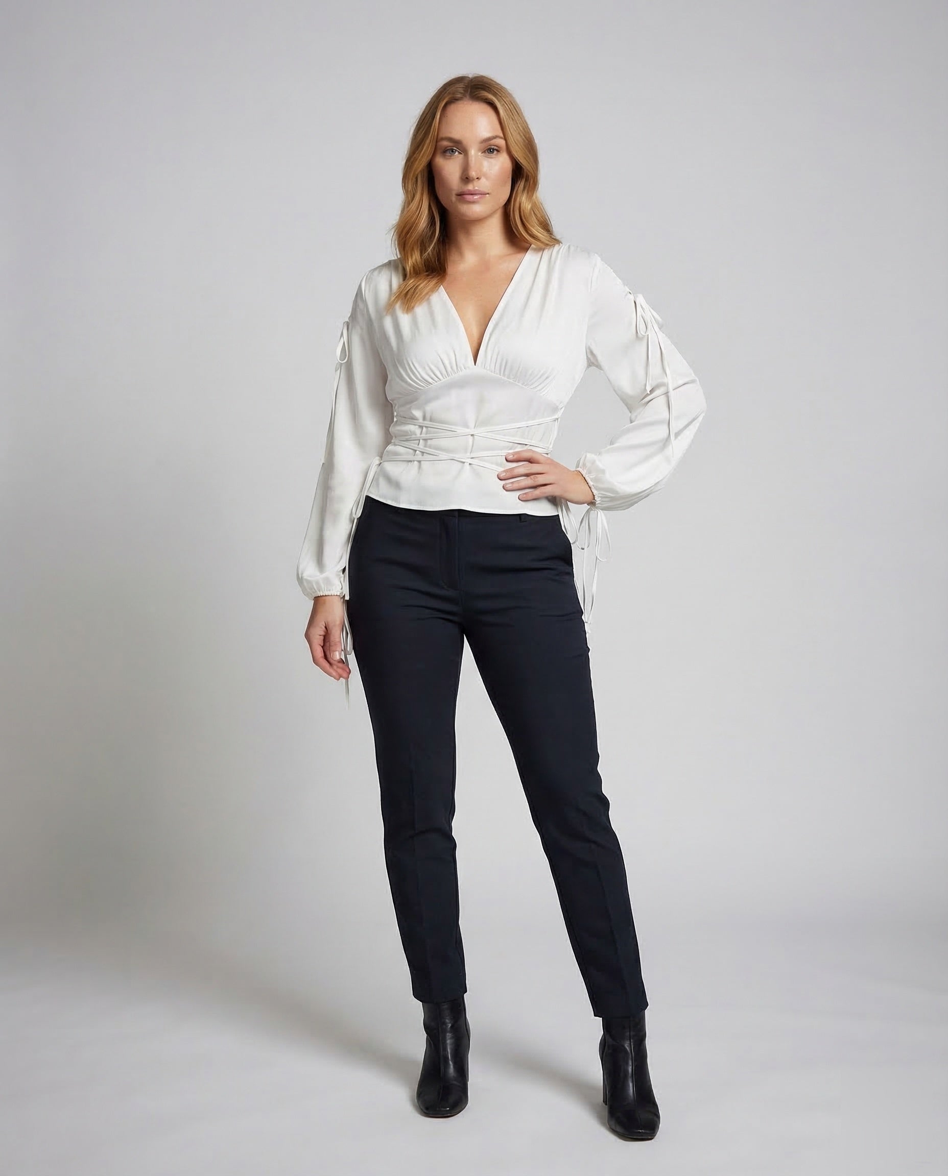 Tunica Donna a Portafoglio Stile Corsetto - Brentozzi