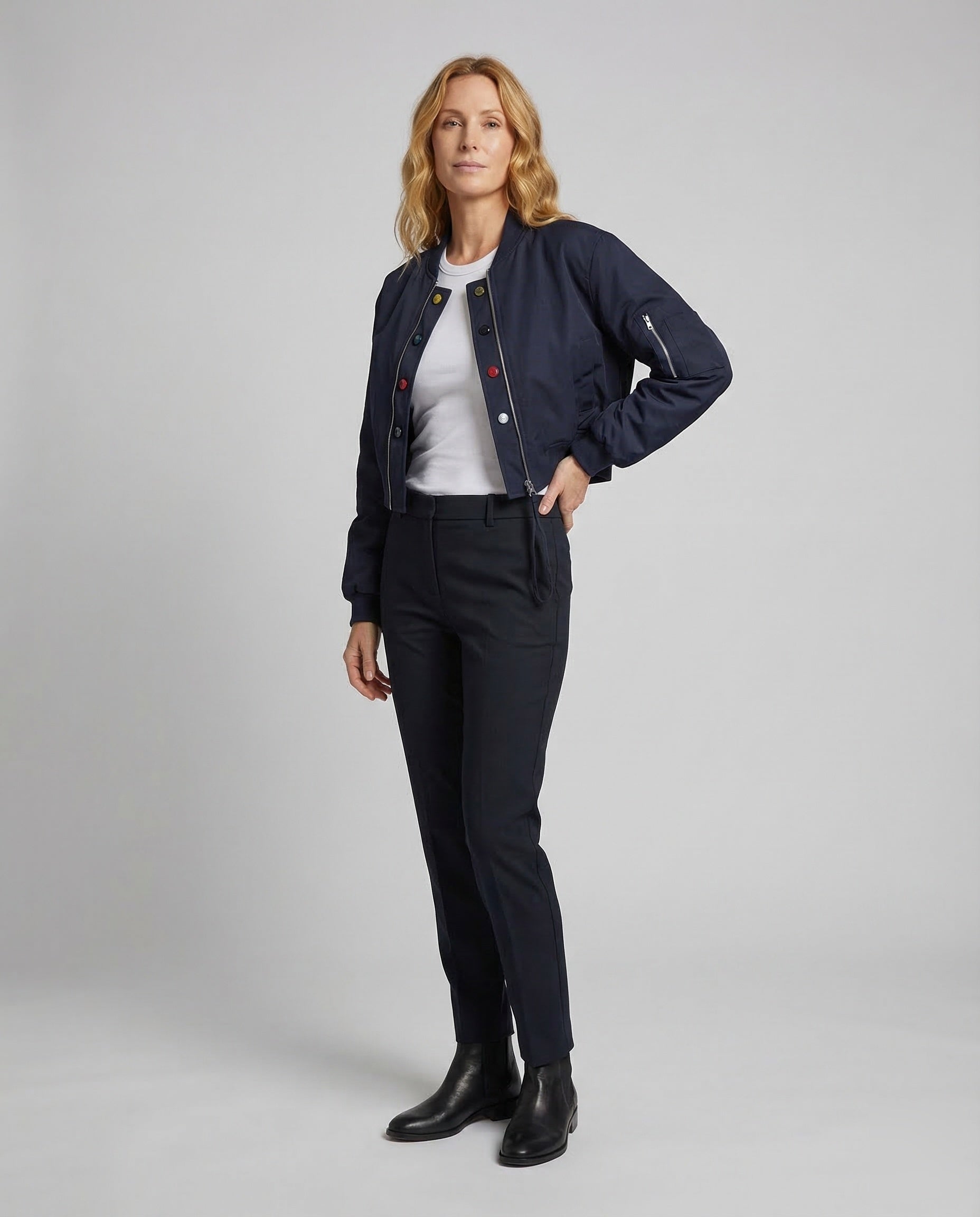 Giacca Bomber Donna Corto - Brentozzi