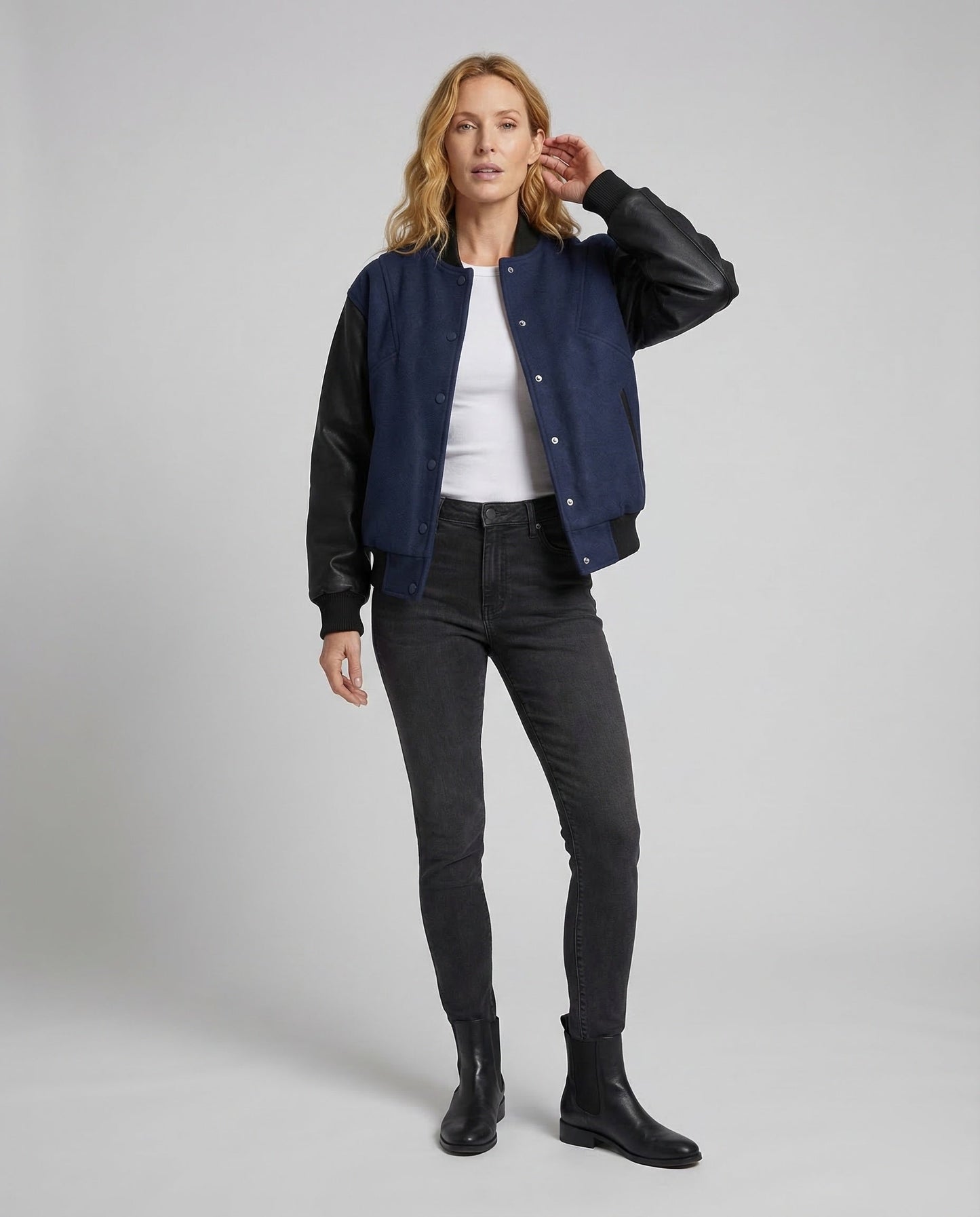 Giacca Varsity Donna Oversize - Brentozzi