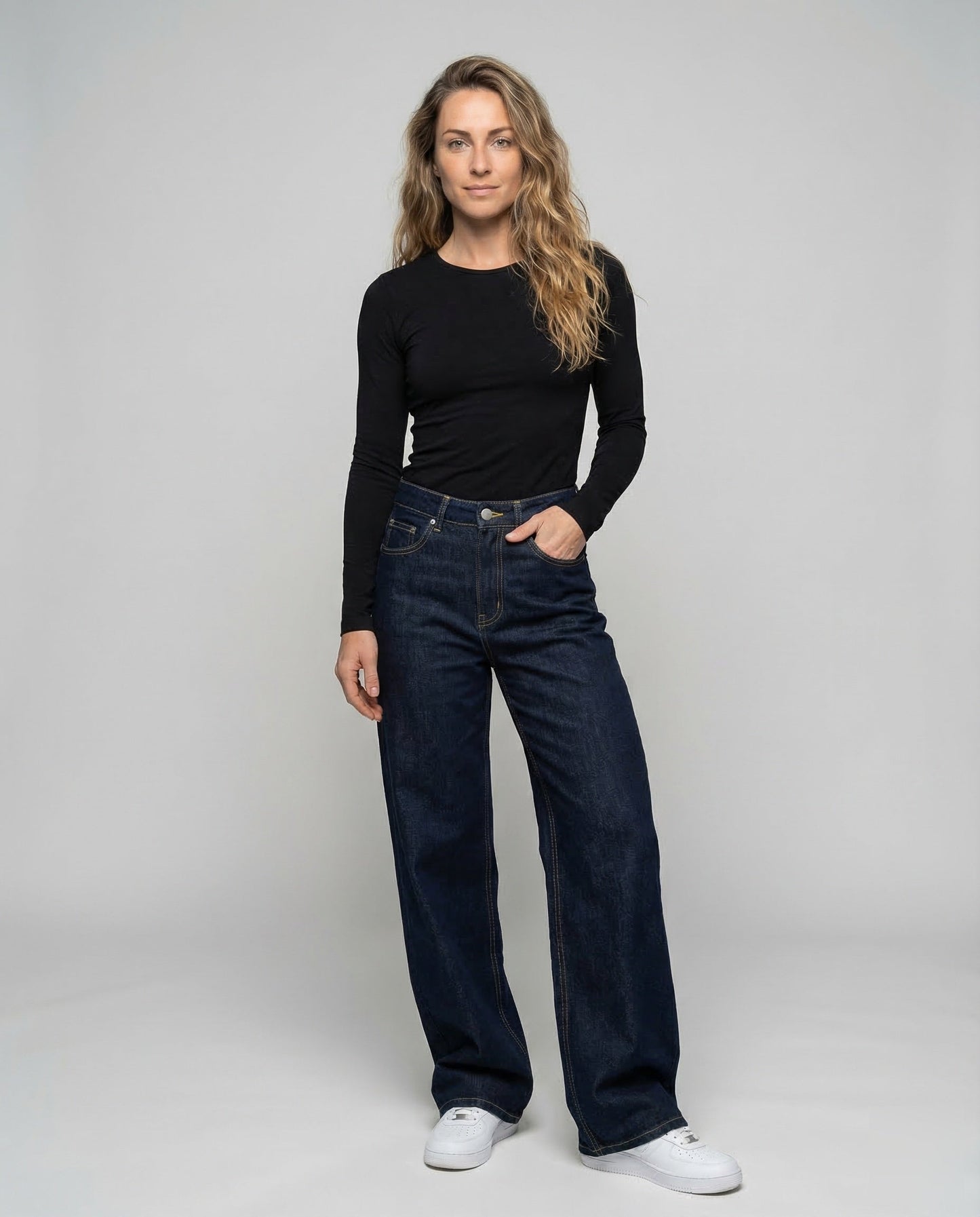 Jeans Donna Taglio Ampio Ultra Larga - Brentozzi