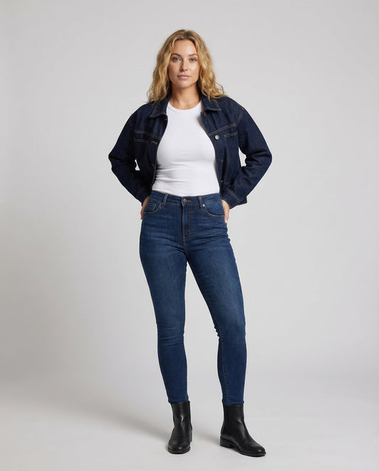Giacca Jeans Donna Corto - Brentozzi