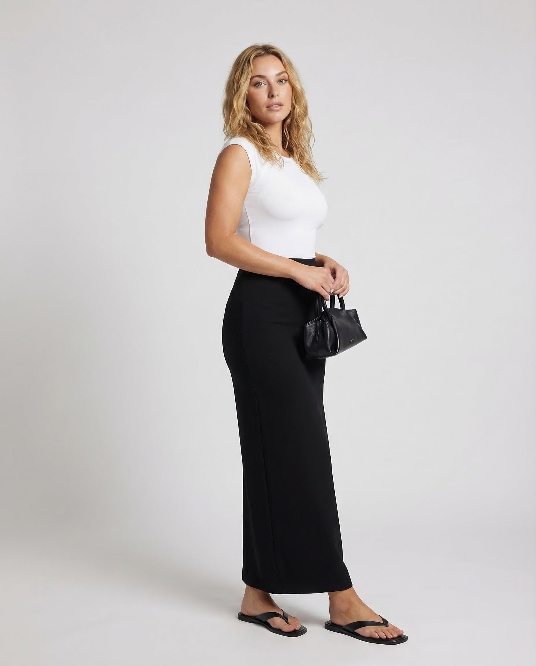 Gonna Maxi Donna Doppio Strato Fluttuante - Brentozzi