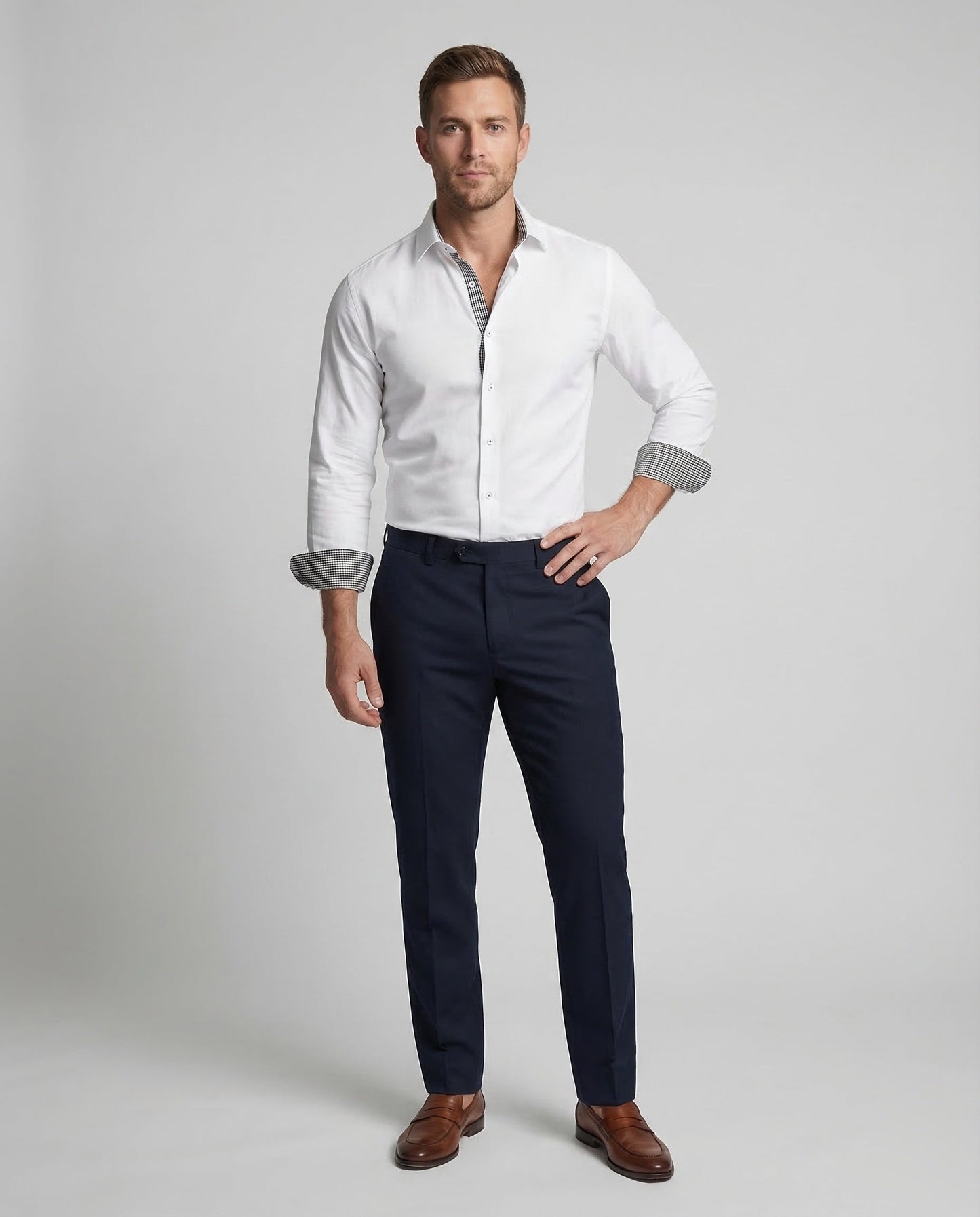 Camicia Uomo Business Colletto Kent - Brentozzi