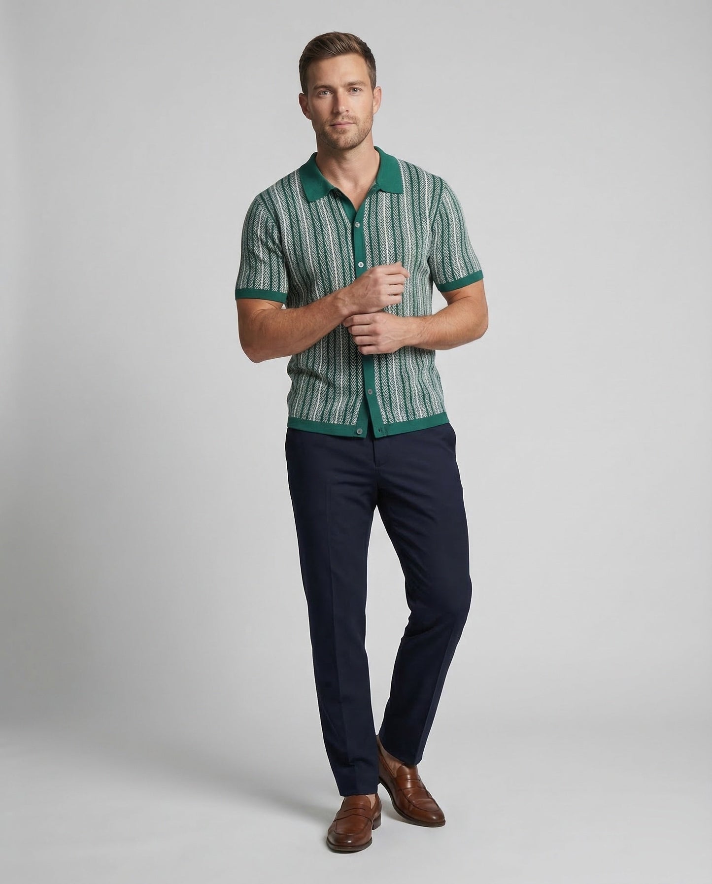 Polo Uomo Maglia Leggera Manica Corta - Brentozzi