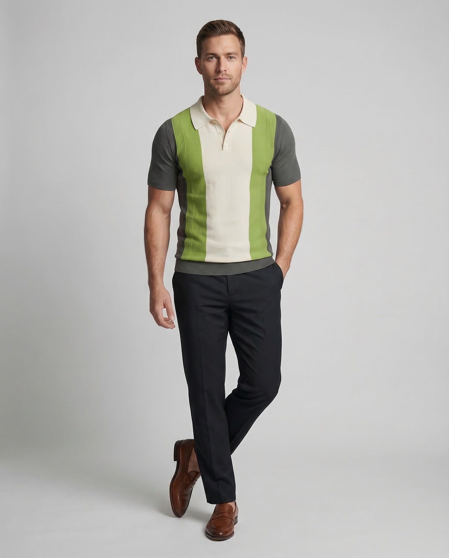 Polo Uomo Maglia Manica Corta - Brentozzi