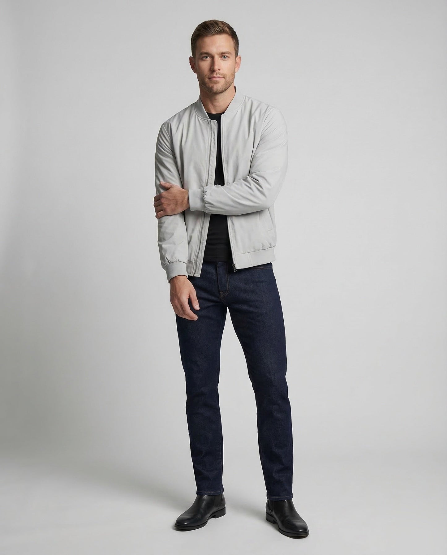 Giacca Bomber Uomo Manica Raglan - Brentozzi