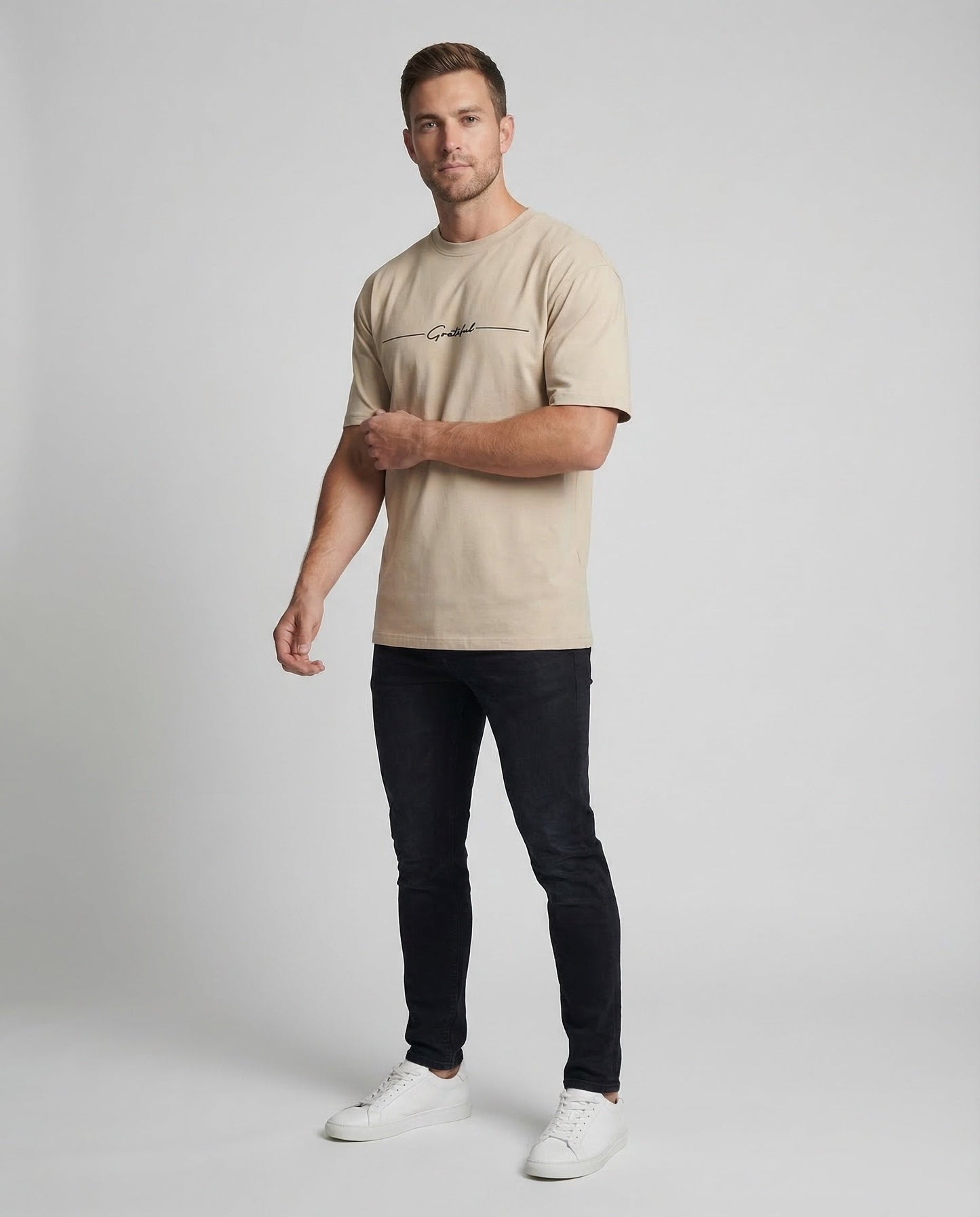 T-shirt Uomo a Righe Regular Fit - Brentozzi