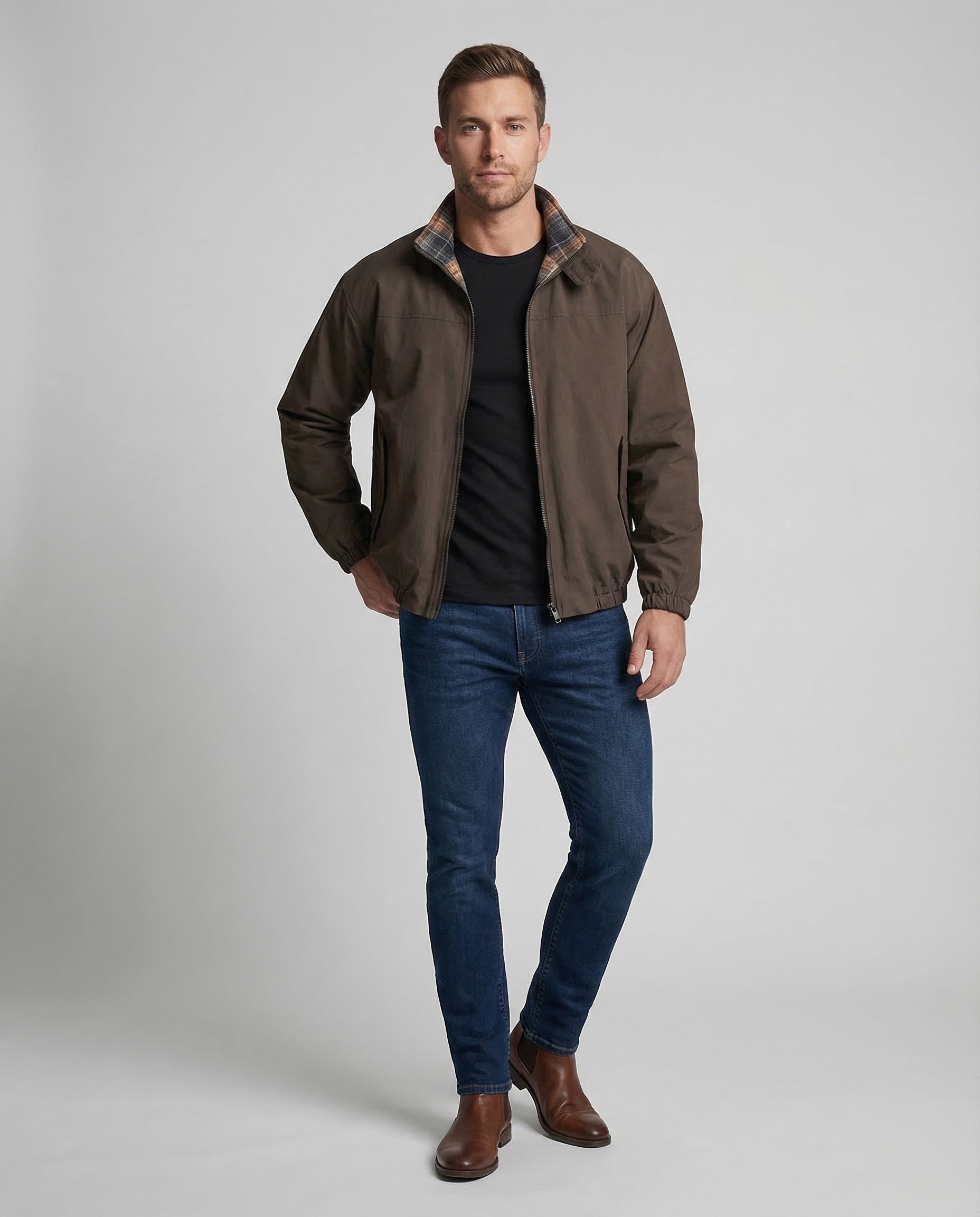Giacca Uomo in Pile Mezza Stagione - Brentozzi
