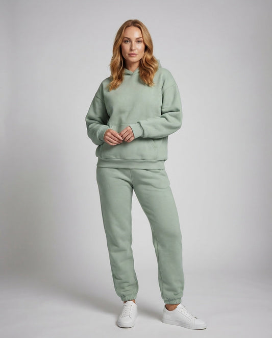 Set Loungewear Donna Felpa con Cappuccio Comoda - Brentozzi