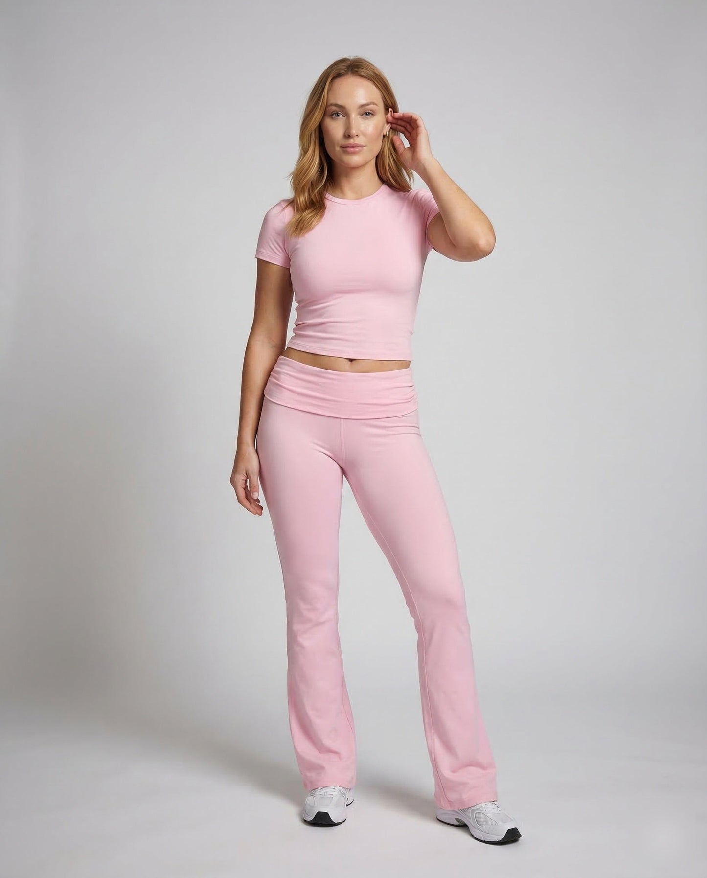 Pantaloni Donna a Zampa Vestibilità Slim - Brentozzi