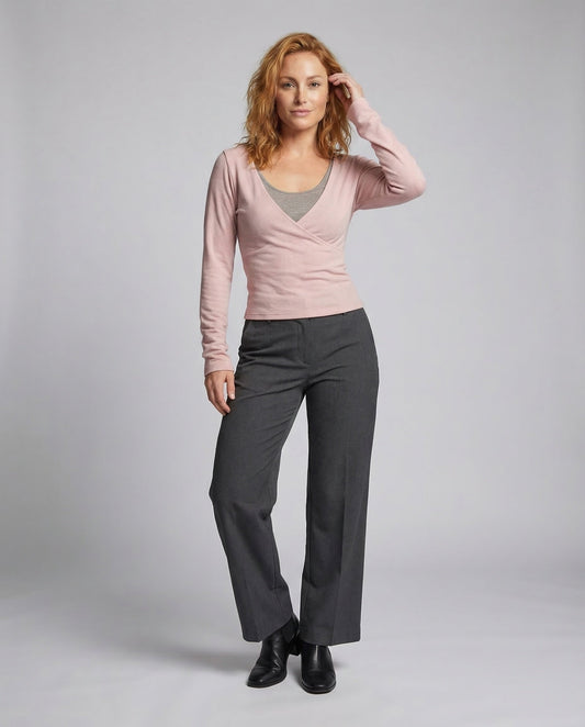 Maglia Donna a Portafoglio Slim Fit con - Brentozzi