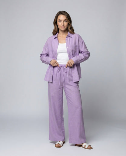 Completo Donna in Crêpe Pantaloni Culotte Comfort - Brentozzi