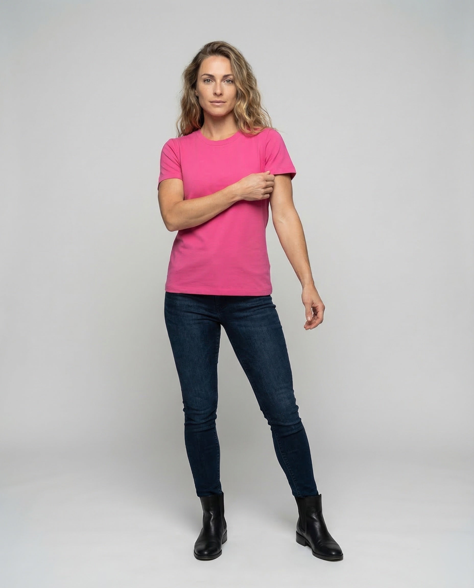 T-shirt Donna Cotone Taglio Dritto - Brentozzi