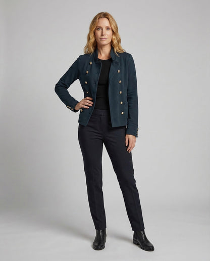 Giacca Militare Donna Doppiopetto Slim Fit - Brentozzi