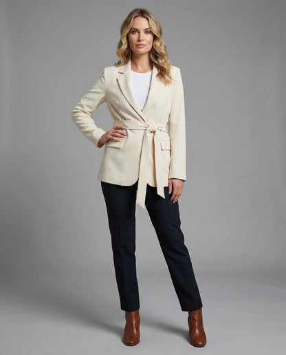 Blazer Donna Sfiancato con Rever - Brentozzi