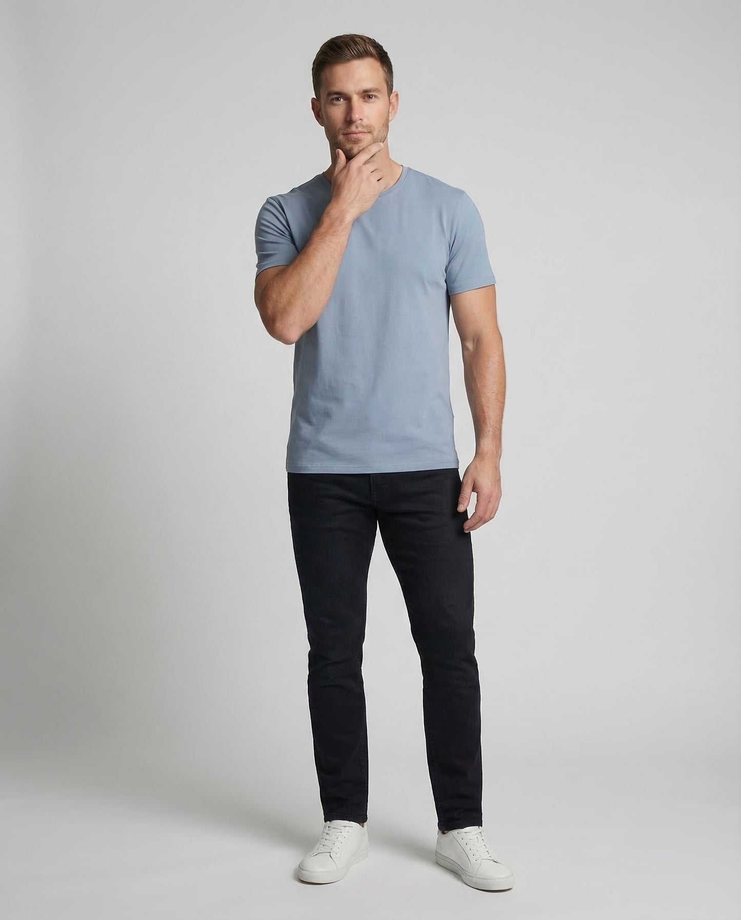 T-shirt Uomo Jersey Cotone Girocollo - Brentozzi