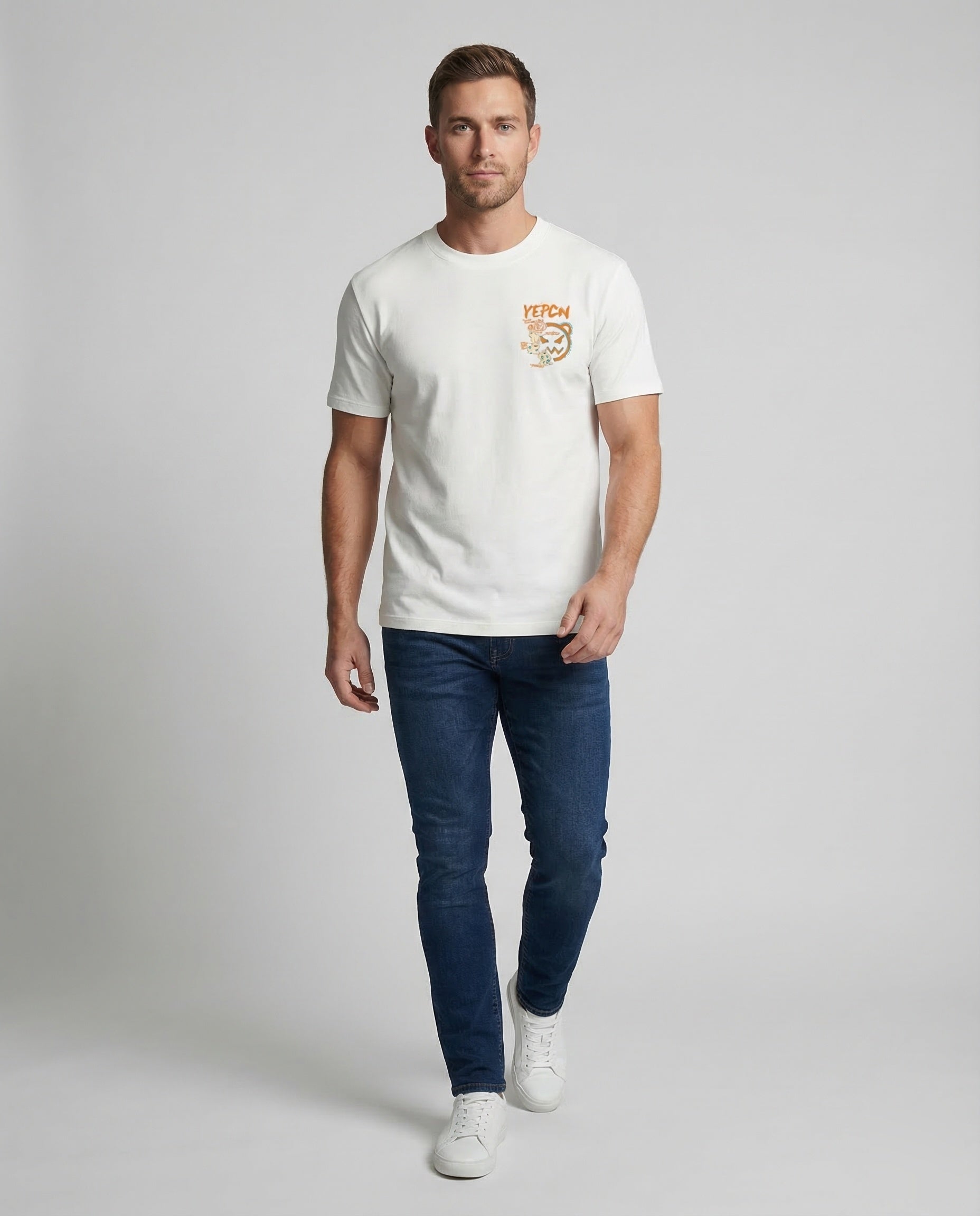 T-shirt Unisex Single Jersey Stampa Frontale Regular Fit - Brentozzi