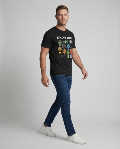 T-shirt Unisex Cotone Stampa Grafica Regular Fit - Brentozzi