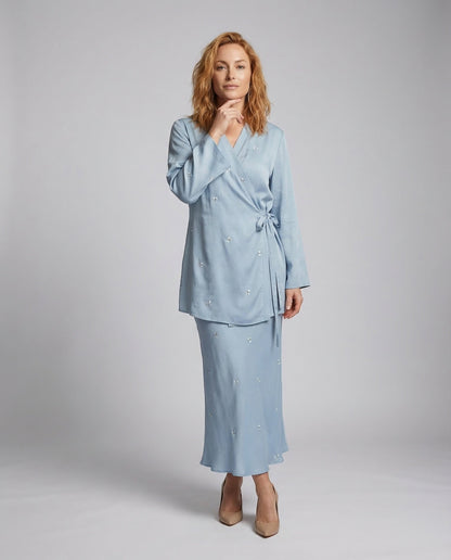 Completo Kimono Donna Gonna Lunga a Portafoglio - Brentozzi