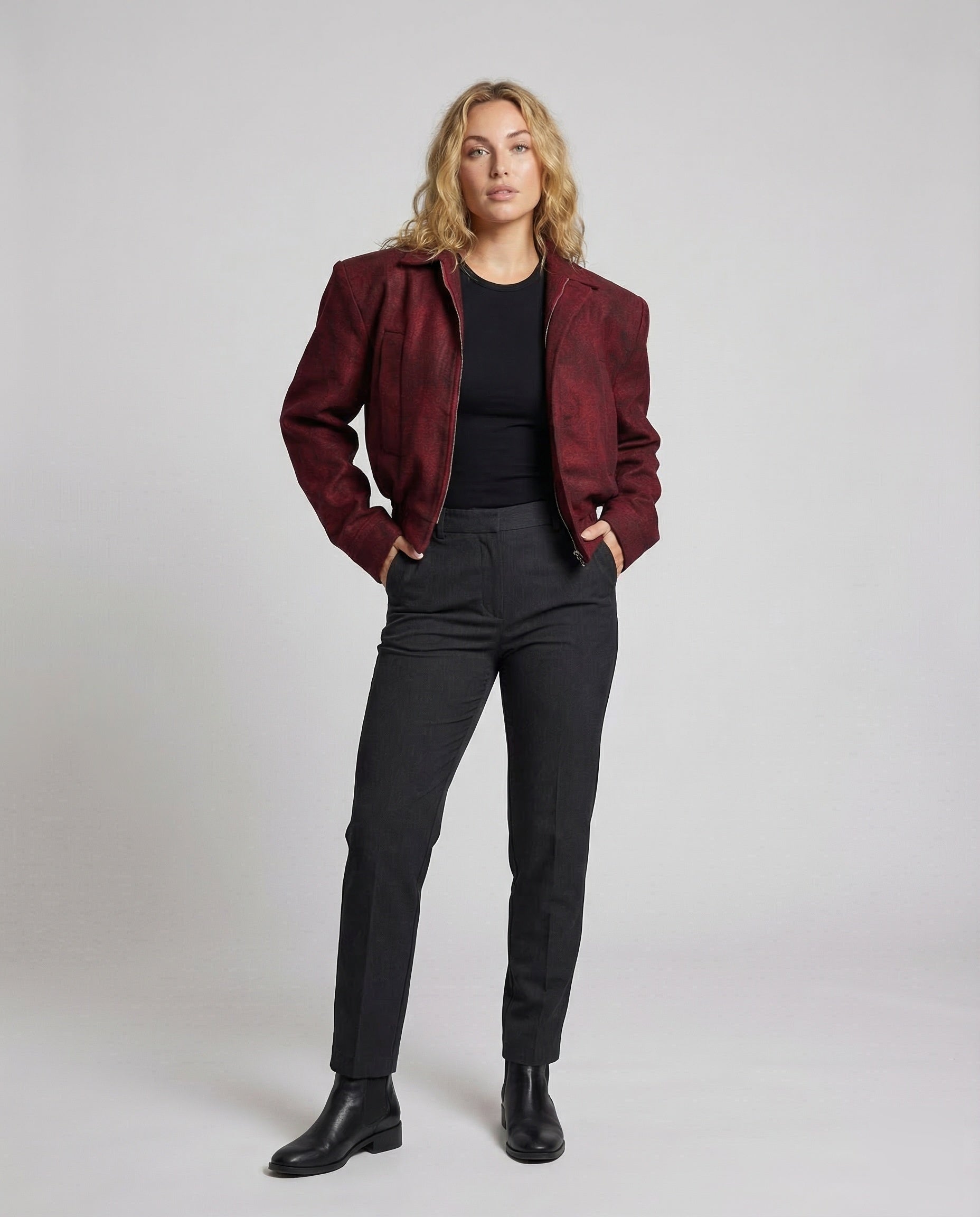 Giacca Corto Unisex Spalle Imbottite - Brentozzi