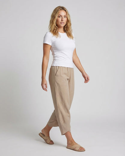 Pantaloni Culotte Donna Vita Elastica Comfort - Brentozzi