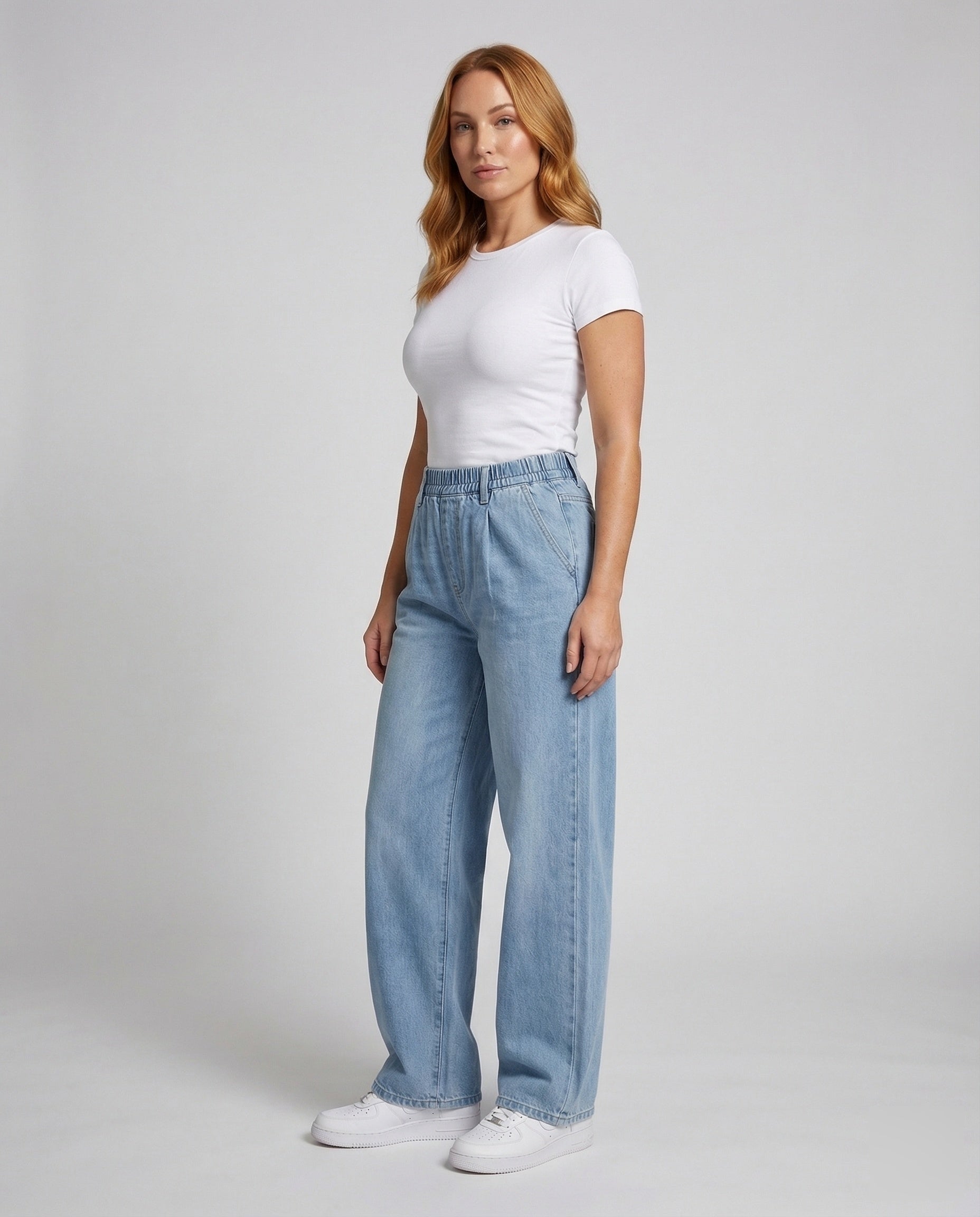 Pantaloni Palazzo Donna Extra Larga con Coulisse - Brentozzi