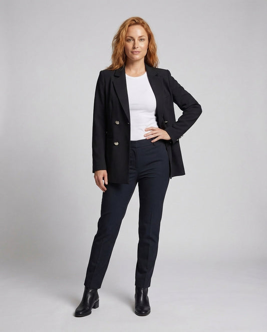 Blazer Lungo Donna Rever Stretto - Brentozzi