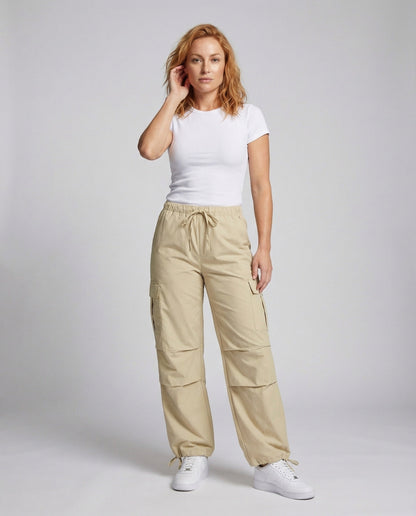 Pantaloni Donna Multistrato Vita Elastica con Coulisse - Brentozzi