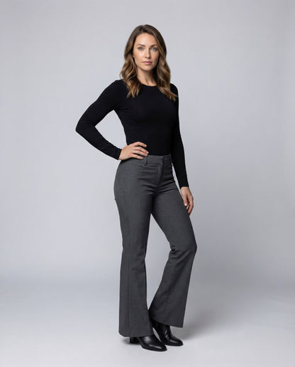 Pantaloni Donna Taglio Svasato Vestibilità Regular - Brentozzi