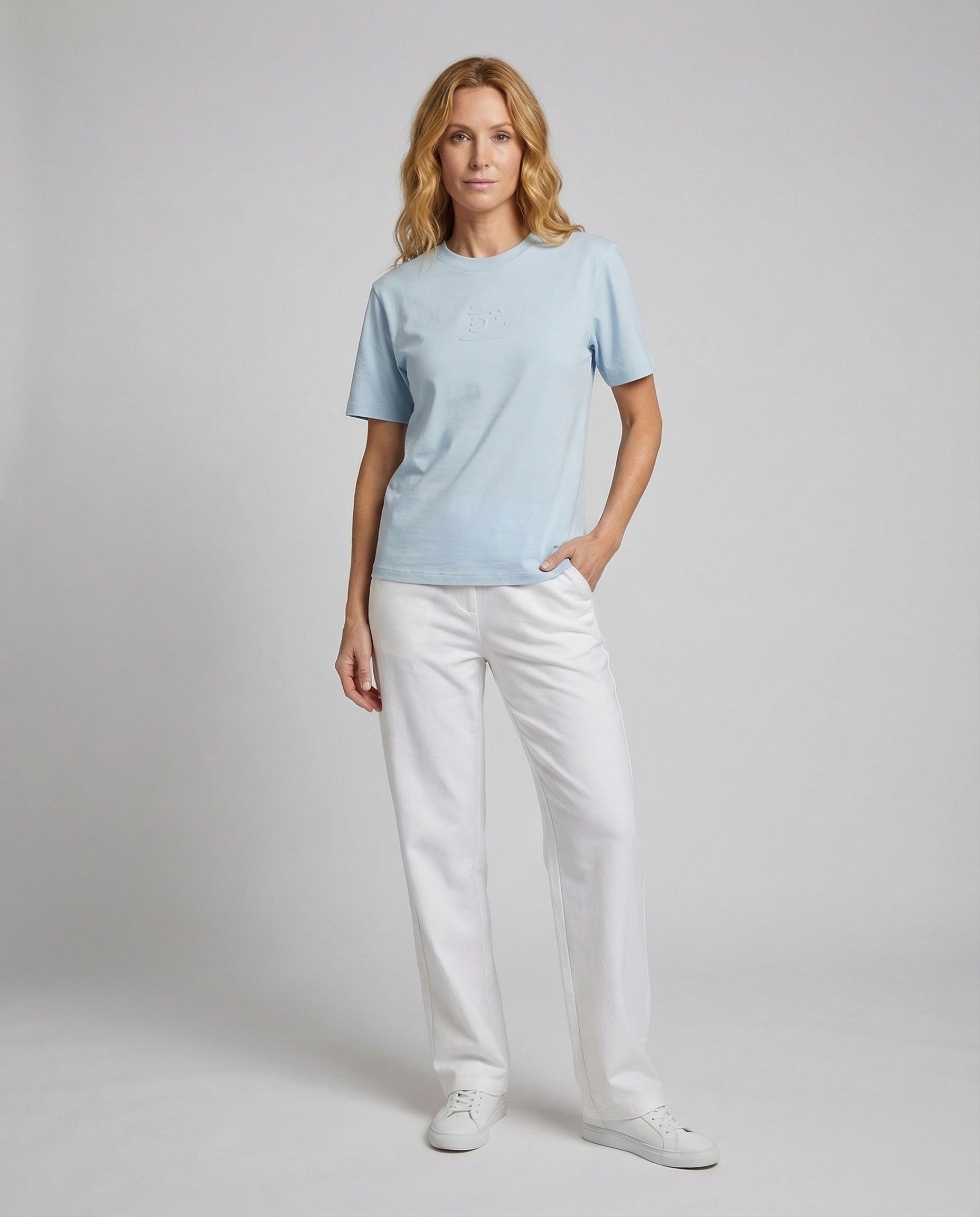 Pantaloni Chino Donna Vita Alta Taglio Largo - Brentozzi